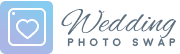 Wedding Photo Swap logo overlay