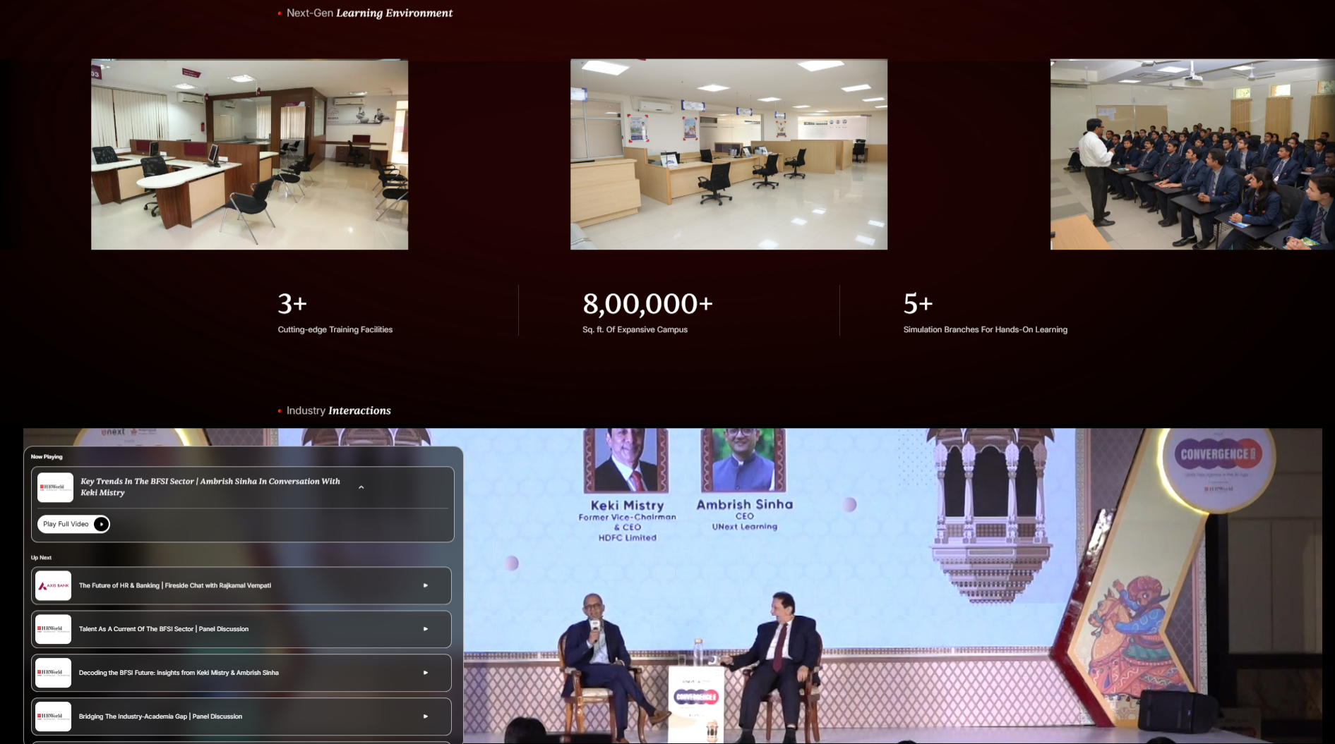 Live Class Interface