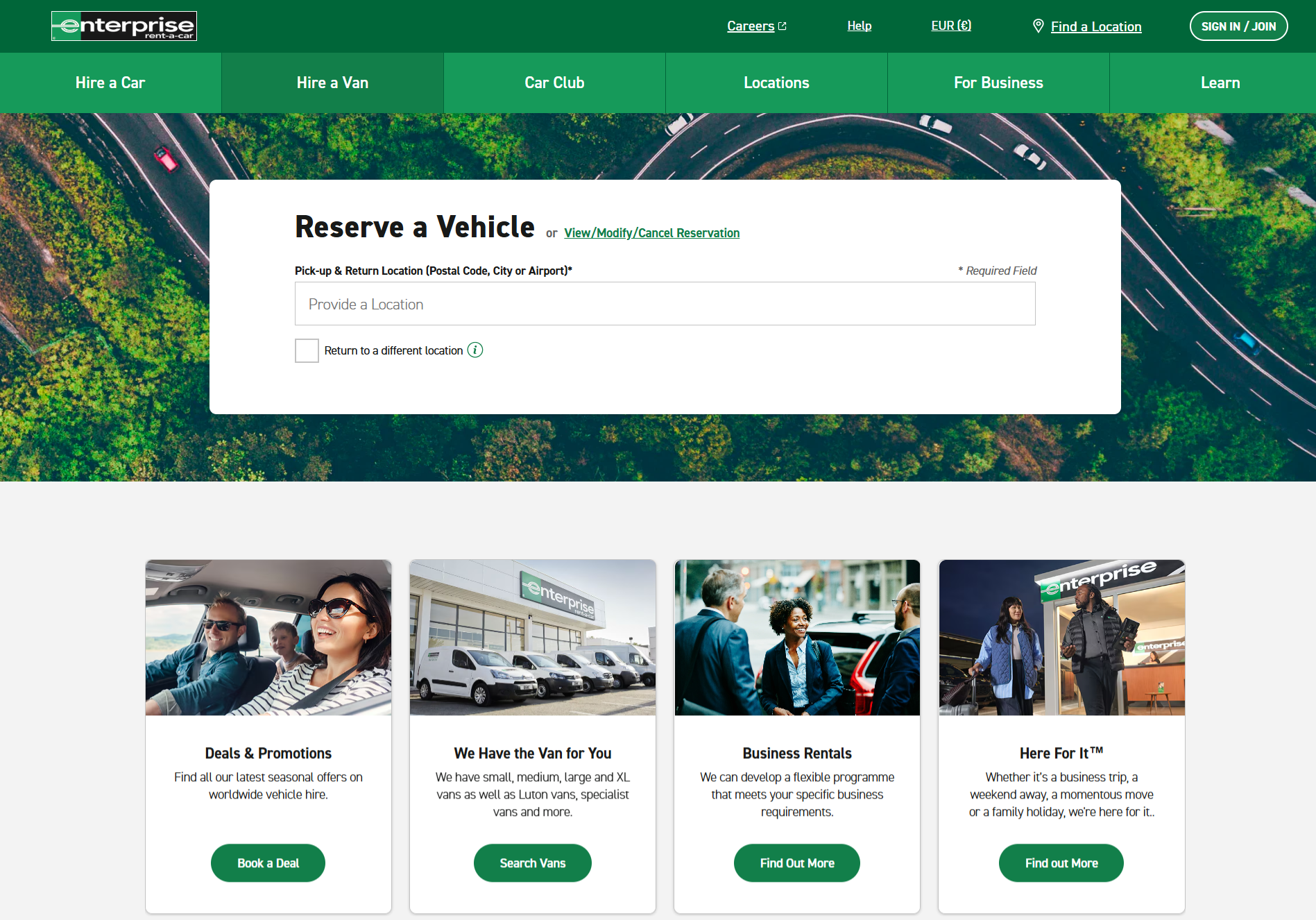 Admin Dashboard View